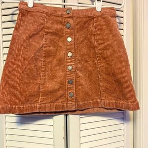 Corduroy Skirt